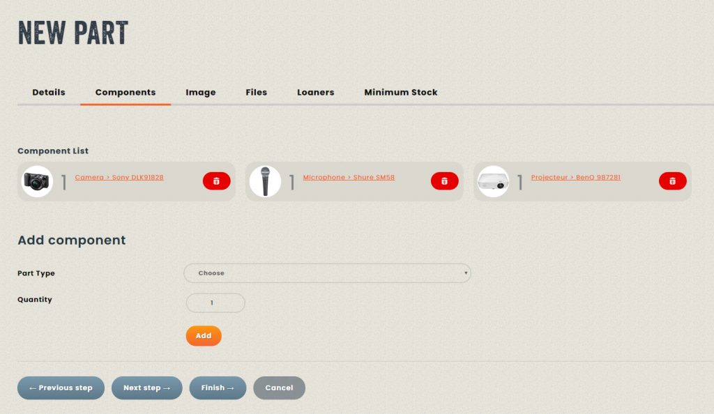 Creating assets kits – Knowledgebase