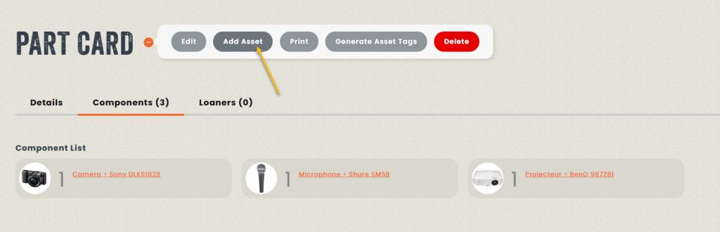 Creating assets kits – Knowledgebase