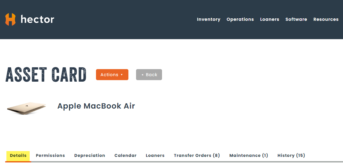 Creating an association between assets – Knowledgebase