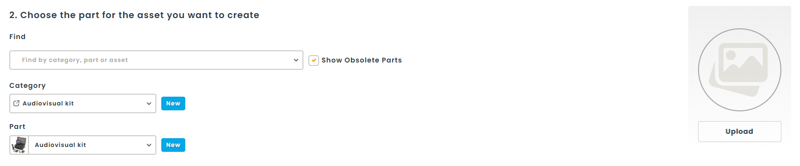 Creating asset(s) – Knowledgebase